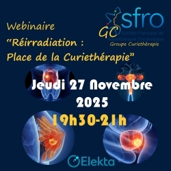 Webinaire GC-SFRO "Réirradiation : place de la radiothérapie